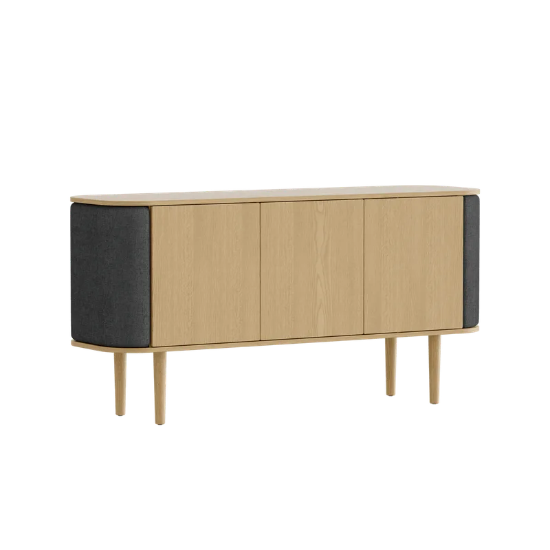 Treasures | 3-dørs skab van UMAGE in Oak, Shadow – productfoto