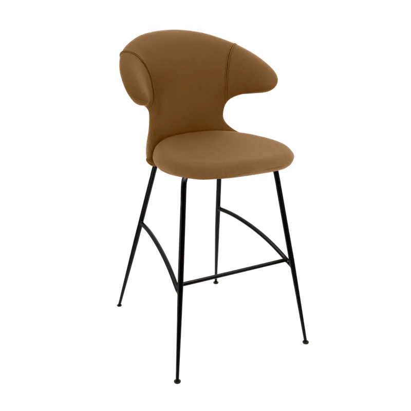 Time Flies | barstol by UMAGE in Caramel, Black – product photo