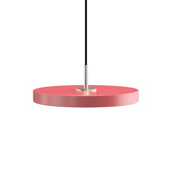 Asteria | pendellampe by UMAGE in Nuance Rose, Steel Top, Mini – product photo