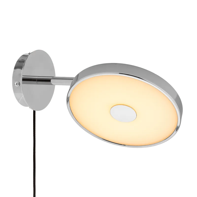 Asteria Short Monochrome | wall lamp by UMAGE in Polished steel, Not Hardwired – product photo