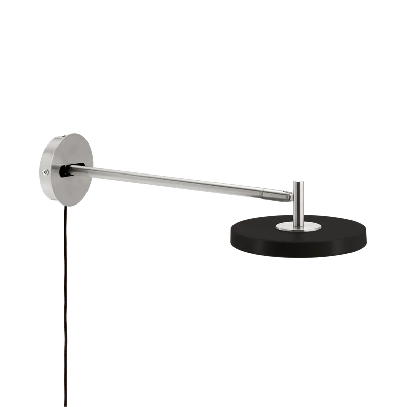 Asteria Long | wall lamp de UMAGE en Steel, Black, Not Hardwired – photo du produit