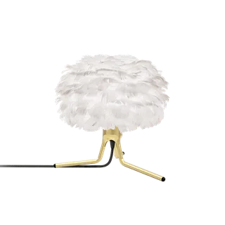 Eos micro | bordlampe de UMAGE en Base, Brushed brass – photo du produit 2 sur 2