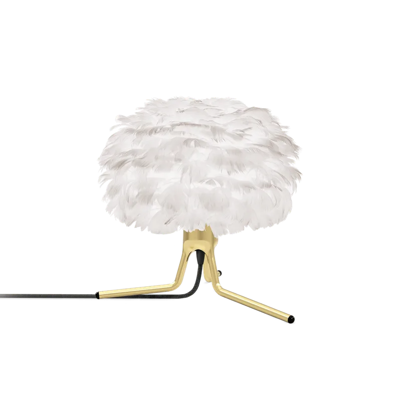 Eos micro | bordlampe de UMAGE en Base, Brushed brass – photo du produit 2 sur 2