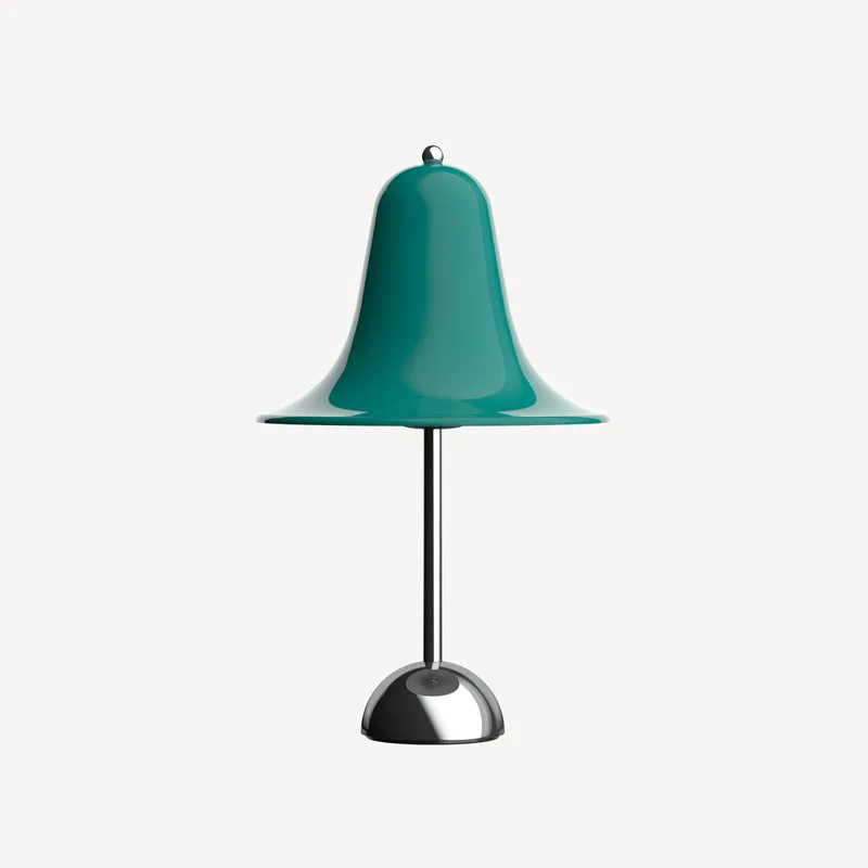 Pantop Ø23 Table Lamp by VERPAN in Dark Teal – product photo