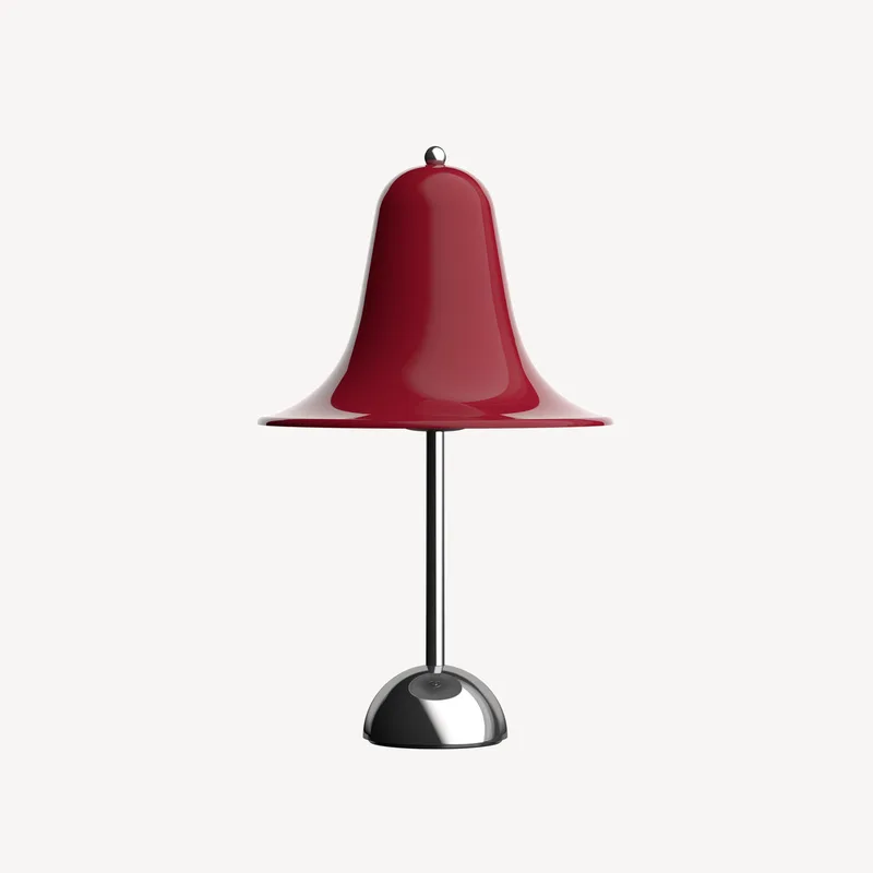 Pantop Ø23 Table Lamp by VERPAN in Cherry Red – product photo