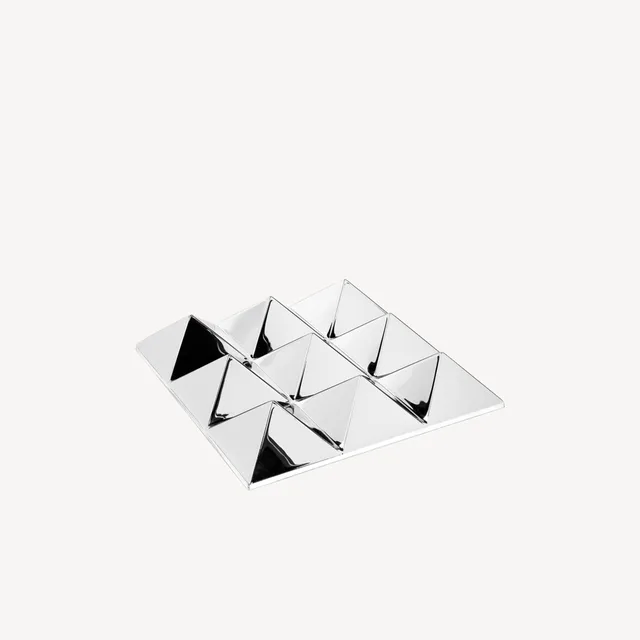 Mirror Sculptures - 9 pyramids