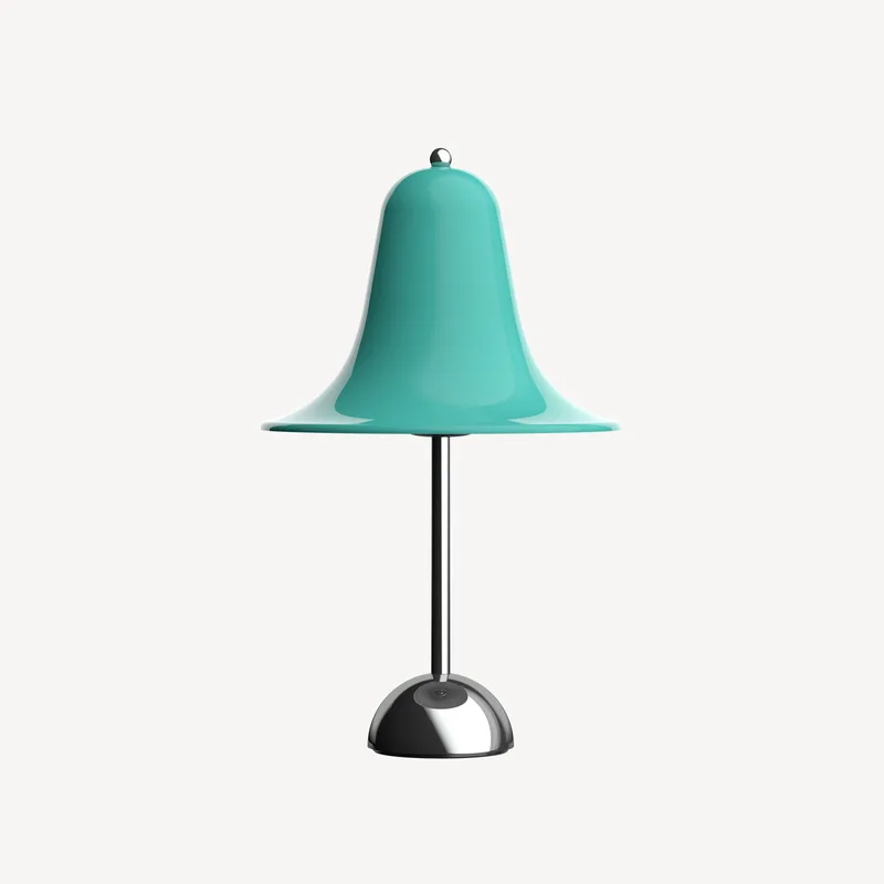 Pantop Ø23 Table Lamp by VERPAN in Light Teal – product photo