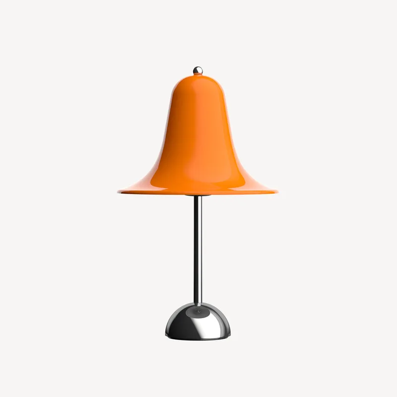 Pantop Ø23 Table Lamp by VERPAN in Vivid Orange – product photo