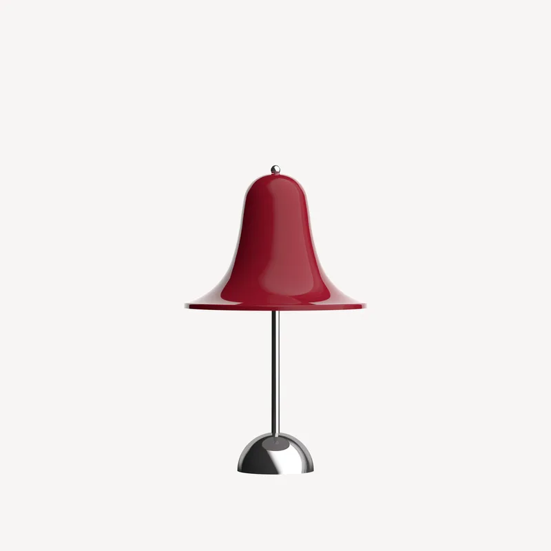 Pantop Ø18 Portable lamp by VERPAN in Cherry Red – product photo