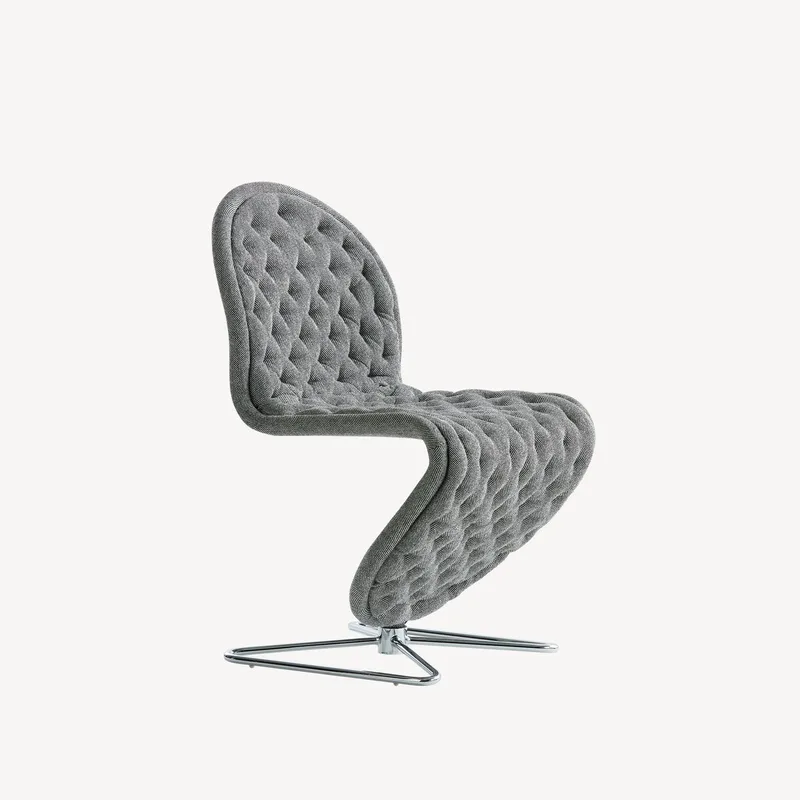 System 1-2-3 Dining Chair Deluxe - Butterfly base van VERPAN – productfoto
