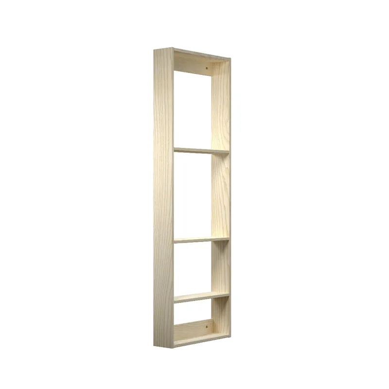 Squares Shelf van We Do Wood in Foursquare (100x8,2x32 cm), Ask – productfoto
