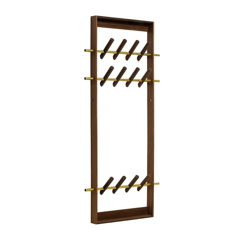 Coat Frame by We Do Wood in Røget Eg & Messing – product photo
