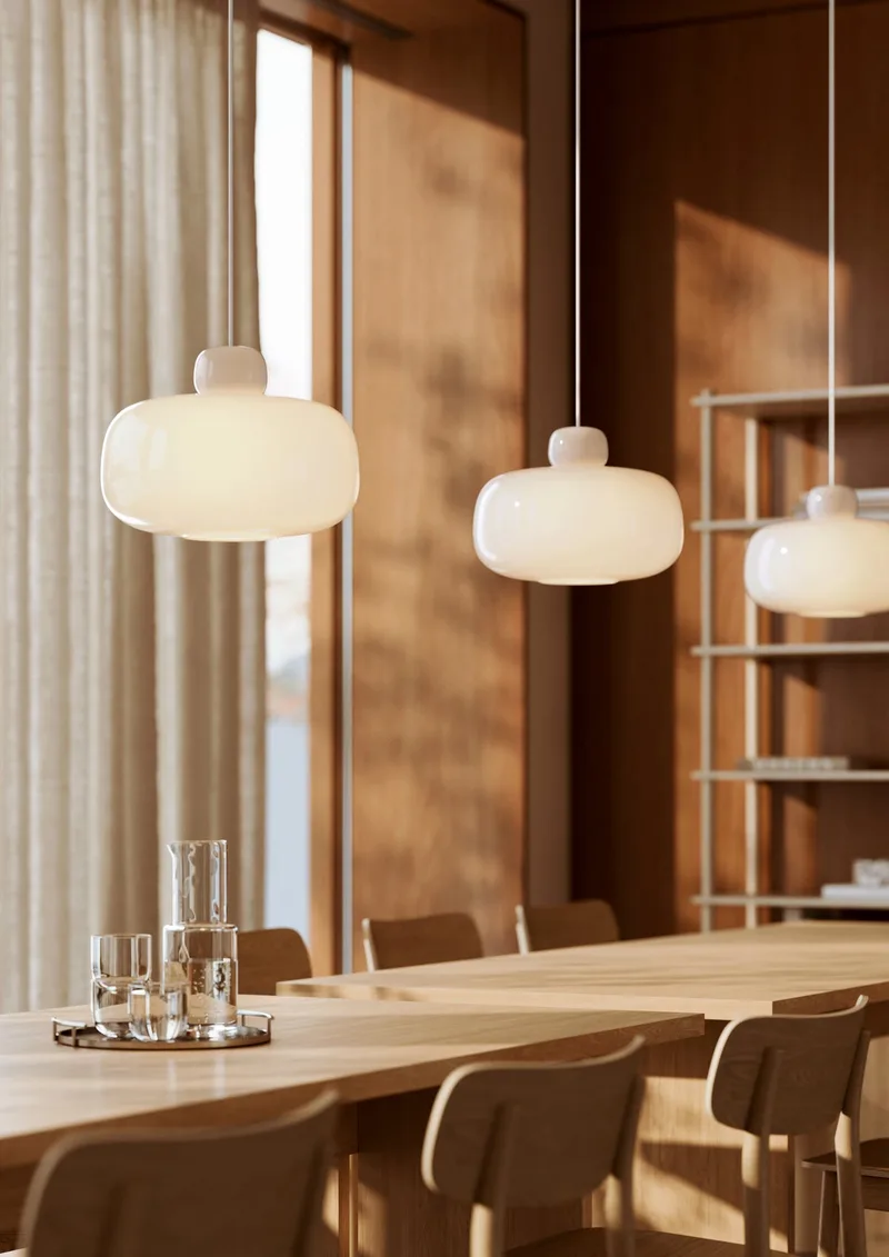 Stone Pendel (stor) by WOUD in Glas – interior photo 4 of 6