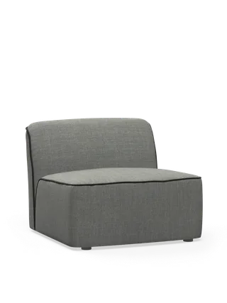 Flora Midtermodul (90 cm) de WOUD en Mørkegrå – photo du produit 2 sur 2