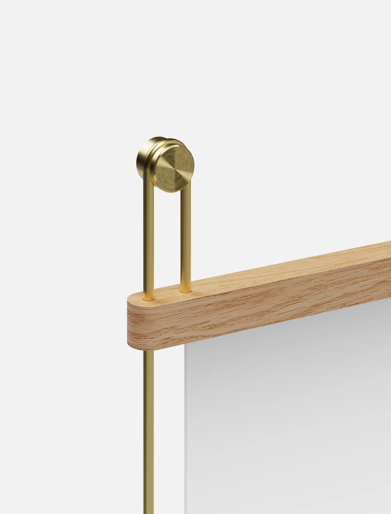 Suspended Spejl (stor) van WOUD – productfoto 1 van 4
