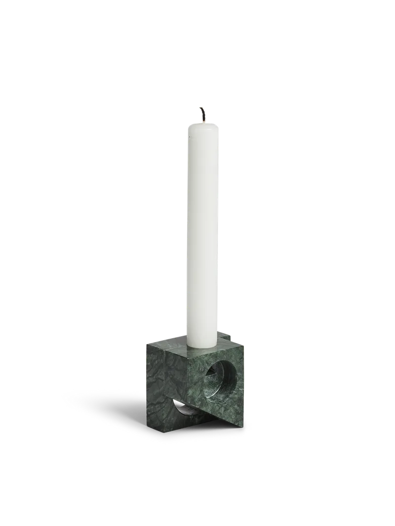 Jeu de Dés Lysestage (2) van WOUD in Grøn – productfoto 4 van 4
