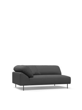 Collar Open end Højre (armlæn venstre) by WOUD in Mørkegrå – product photo 4 of 4