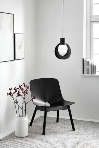 Tact Tæppe (200 x 300) by WOUD in Mørkegrå – interior photo 2 of 4
