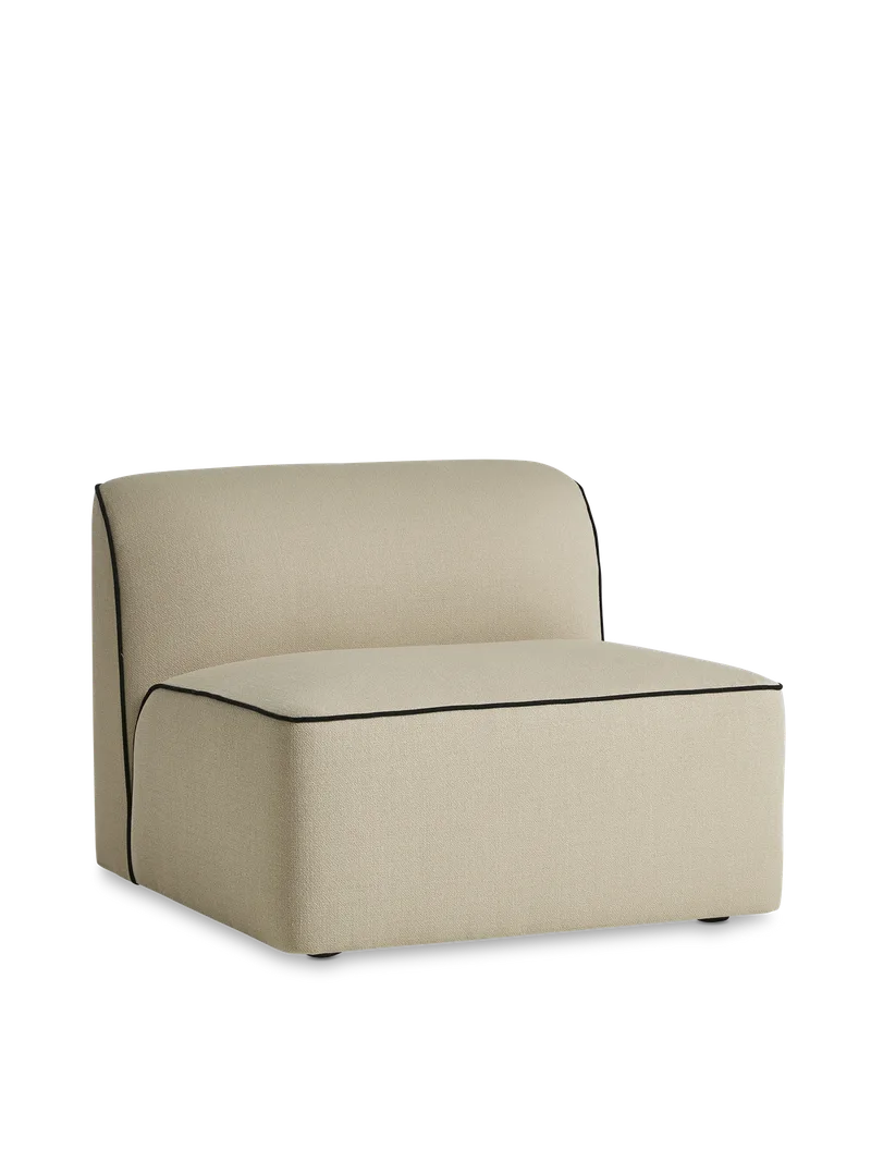 Flora Midtermodul (90 cm) de WOUD en Lys sand – photo du produit 6 sur 6