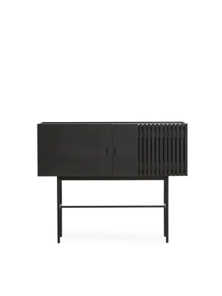 Array Skænk (120 cm) van WOUD in Sort – productfoto 5 van 5