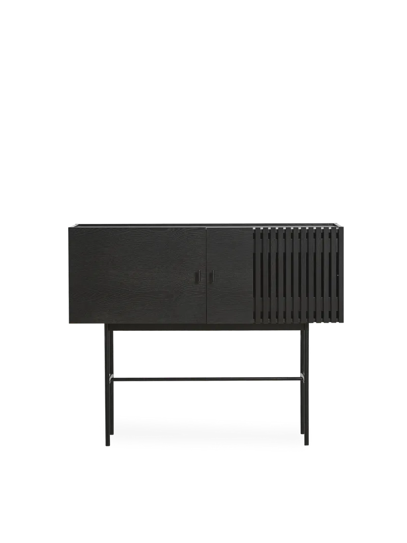 Array Skænk (120 cm) van WOUD in Sort – productfoto 5 van 5