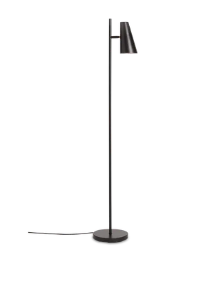 Cono Gulvlampe von WOUD in Sort – Produktfoto 4 von 4
