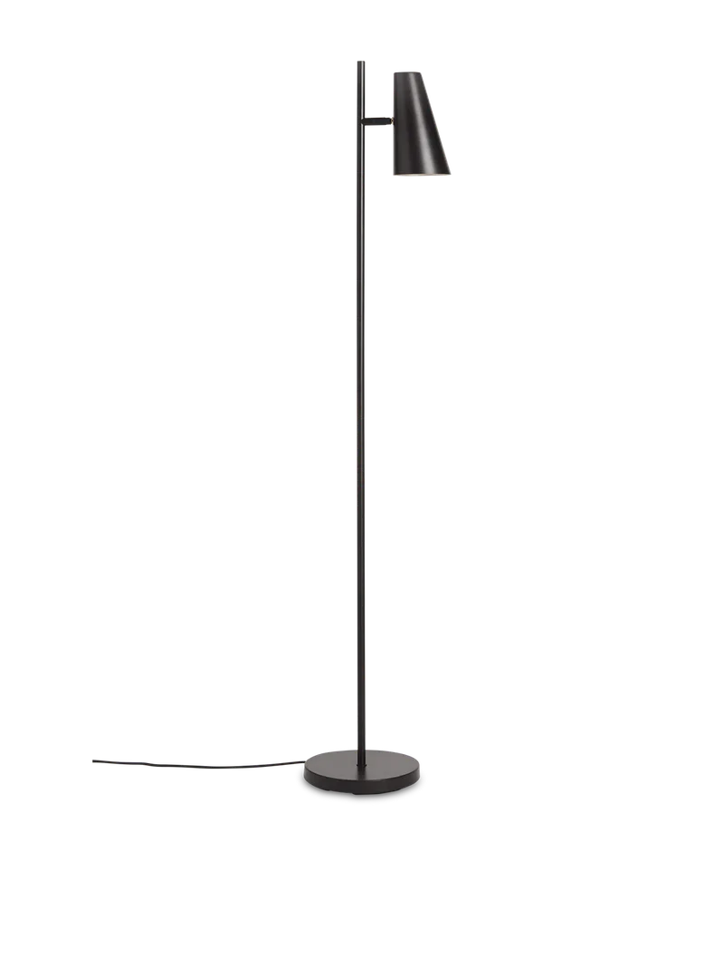 Cono Gulvlampe von WOUD in Sort – Produktfoto 4 von 4