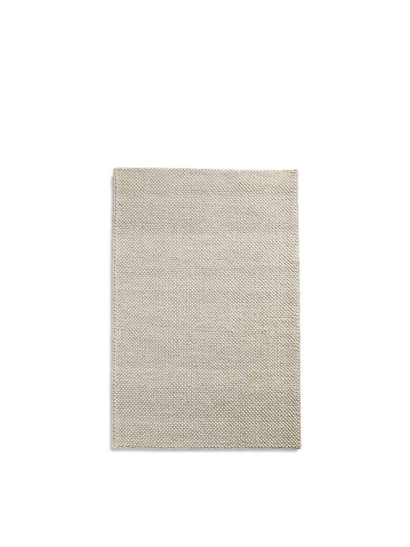 Tact Tæppe (90 x 140) by WOUD in Råhvid – product photo 3 of 3
