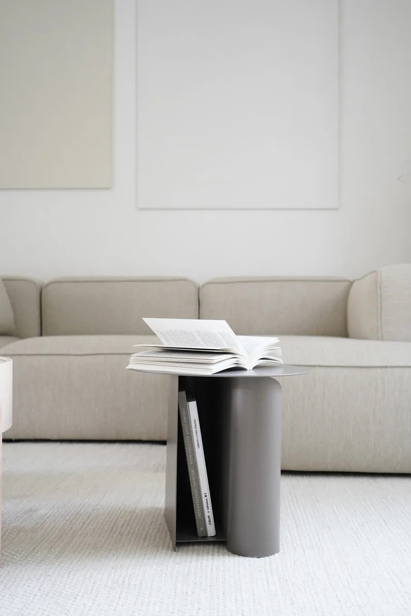 Sentrum Sidebord by WOUD in Taupe – interior photo 2 of 3