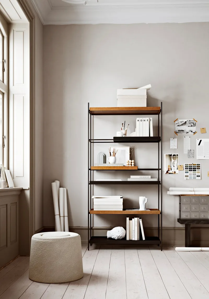 Tray Reol (Høj) - Valnød van WOUD in Style 17 – sfeerfoto 1 van 2