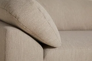 Collar Open end Venstre (armlæn højre) by WOUD in Natural bouclé – interior photo 2 of 3