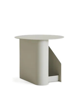 Sentrum Sidebord van WOUD in Varm Grå – productfoto 2 van 3
