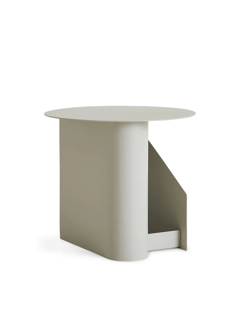 Sentrum Sidebord van WOUD in Varm Grå – productfoto 2 van 3