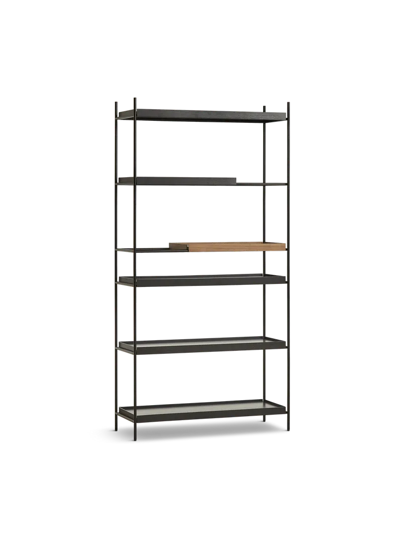 Tray Reol (Høj) - Valnød van WOUD in Style 21 – productfoto 2 van 2