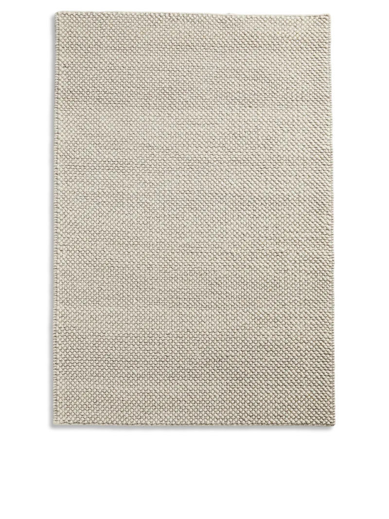 Tact Tæppe (200 x 300) de WOUD en Råhvid – photo du produit 4 sur 4