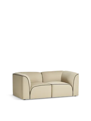 Flora 2-personers by WOUD in Lys sand – product photo 4 of 4