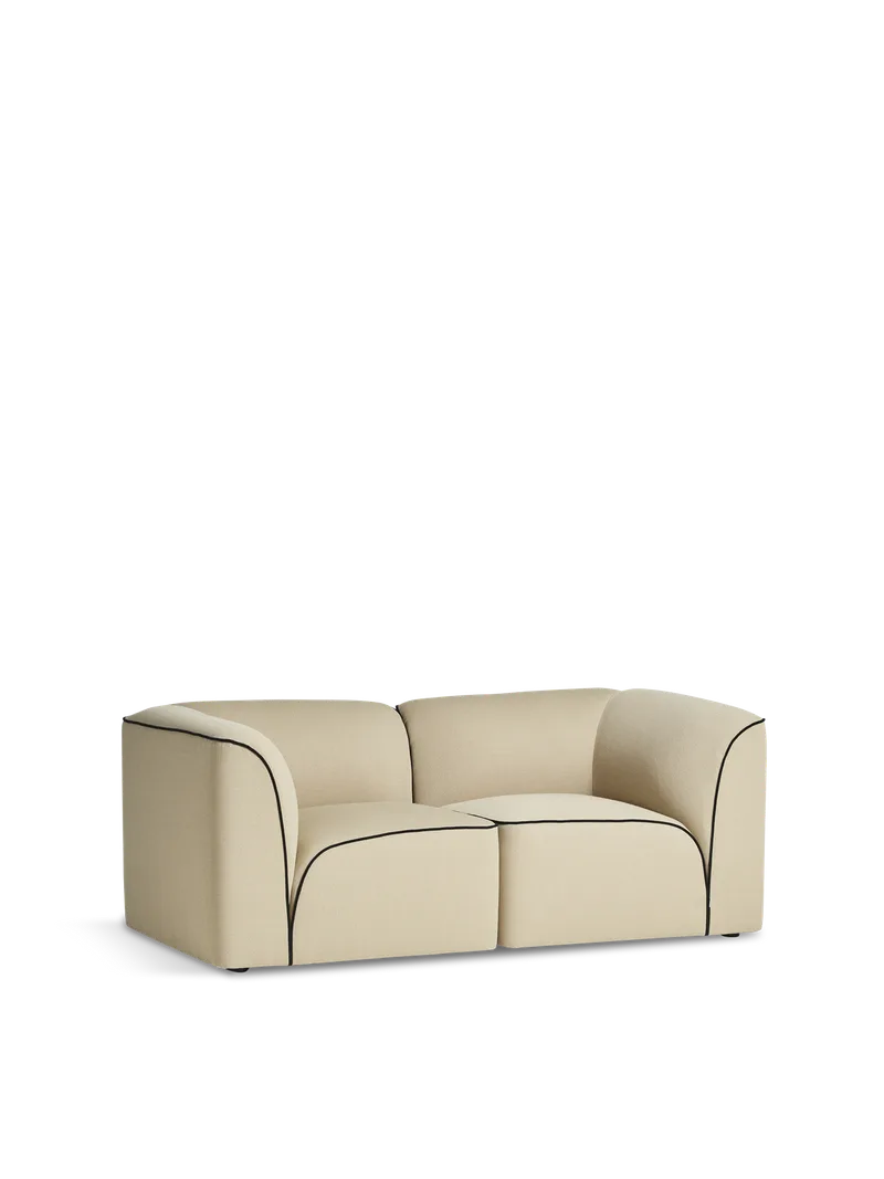 Flora 2-personers by WOUD in Lys sand – product photo 4 of 4