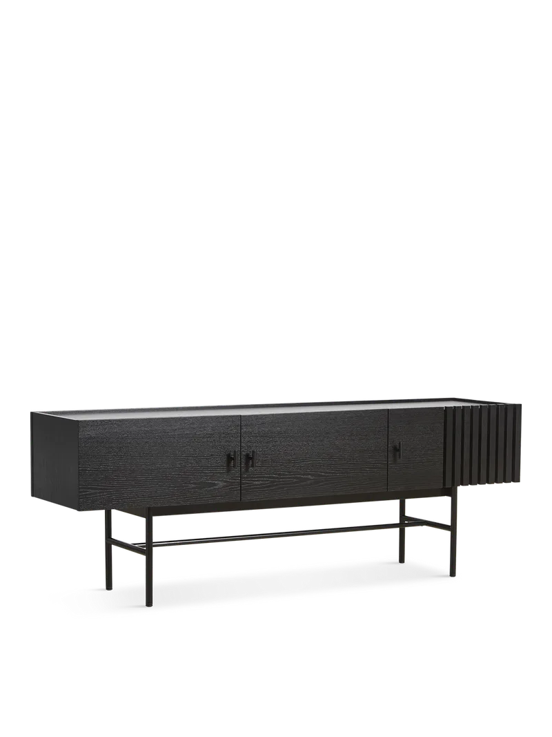Array Lav Skænk (150 cm) by WOUD in Sort – product photo 4 of 4