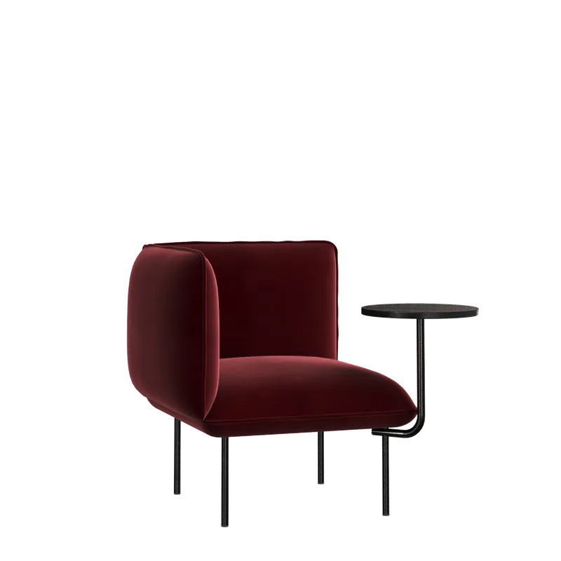 Nakki Modular Sidebord by WOUD in Sort – product photo 4 of 5