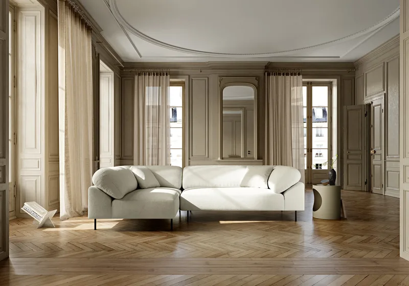 Collar Opstilling 1 - Råhvid by WOUD – interior photo 1 of 2