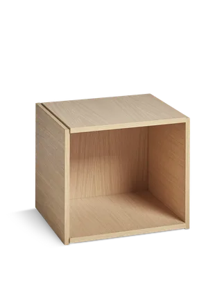 Bricks Kube (åben) - Eg van WOUD – productfoto 2 van 3