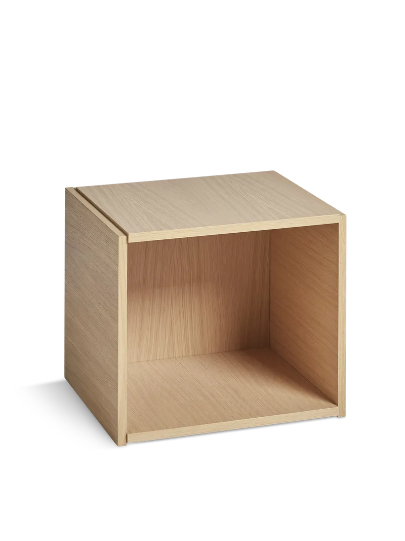 Bricks Kube (åben) - Eg van WOUD – productfoto 2 van 3