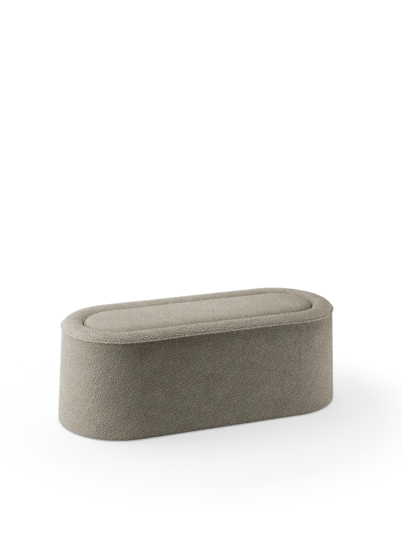 Praline Bænk (122 cm) - Natural bouclé by WOUD – product photo 4 of 4