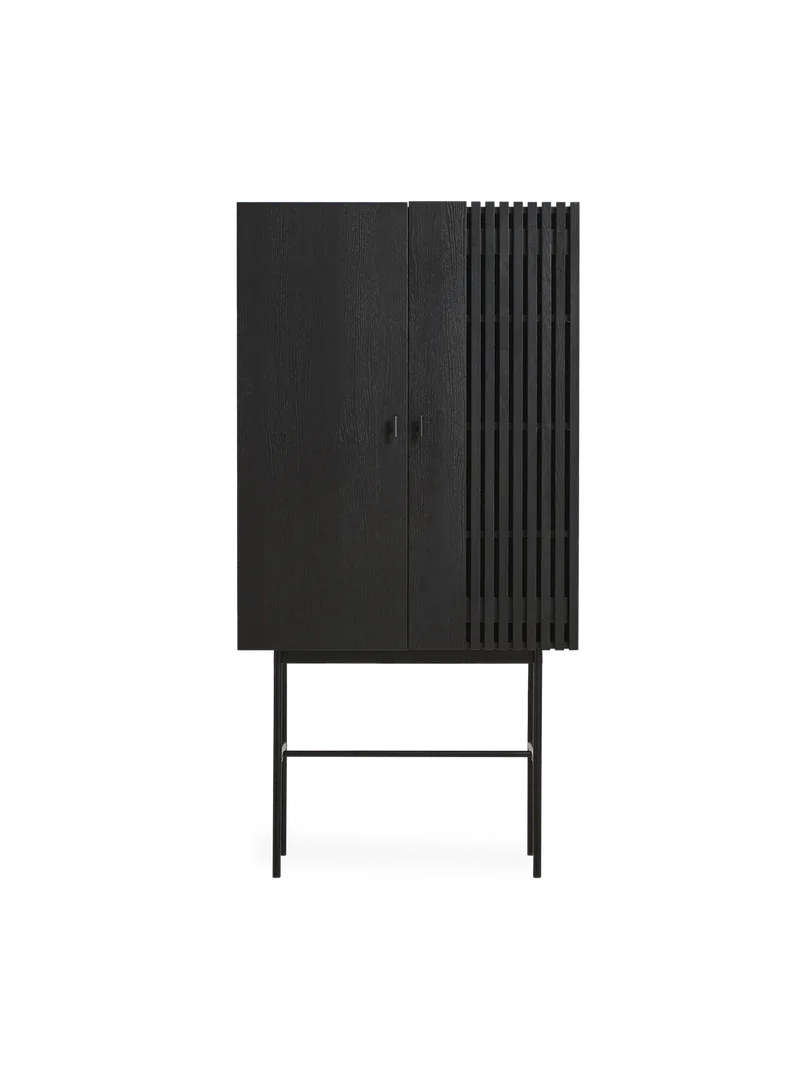 Array Kabinet (80 cm) van WOUD in Sort – productfoto 2 van 4