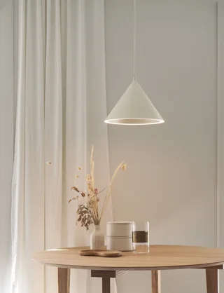 Annular Pendel (lille) by WOUD in Hvid – interior photo 1 of 4