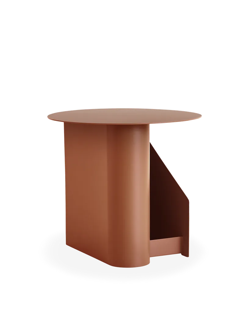 Sentrum Sidebord van WOUD in Burnt Orange – productfoto 1 van 4