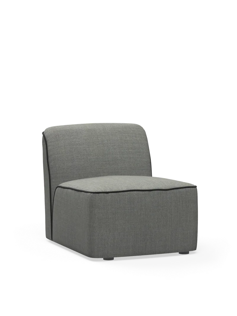 Flora Midtermodul (66 cm) by WOUD in Mørkegrå – product photo 2 of 2
