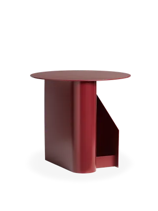 Sentrum Sidebord by WOUD in Deep red – product photo 3 of 3