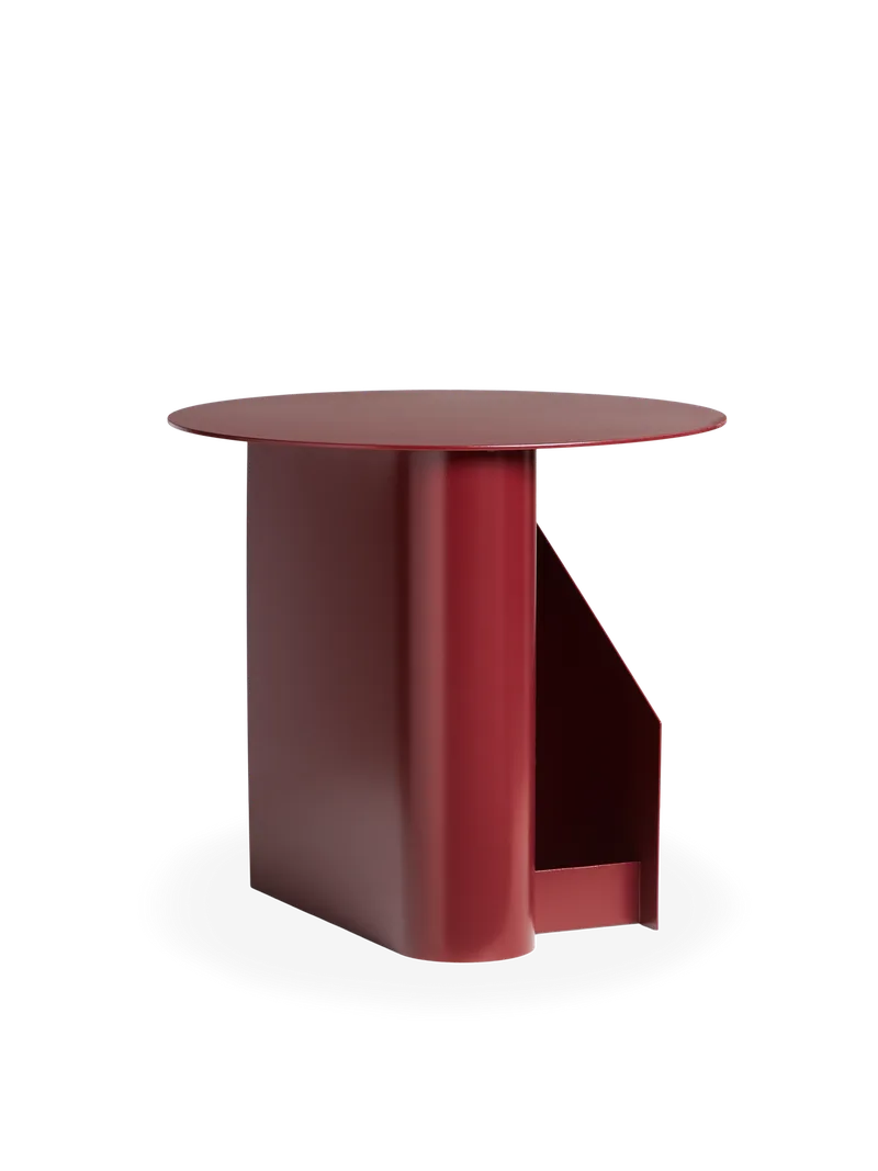 Sentrum Sidebord by WOUD in Deep red – product photo 3 of 3