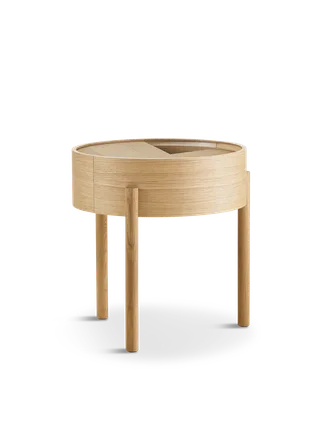 Arc Sidebord (42 cm) von WOUD in Olieret Eg – Produktfoto 5 von 5